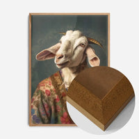 Goat Animal Portrait Print