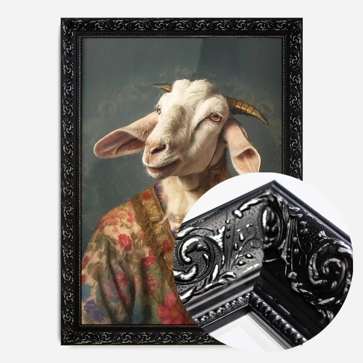 Goat Animal Portrait Print