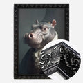 Black Ornate Frame