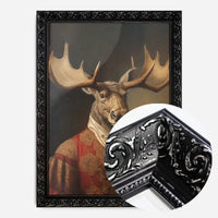 Moose Animal Portrait Print