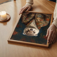 Otter Animal Portrait Print