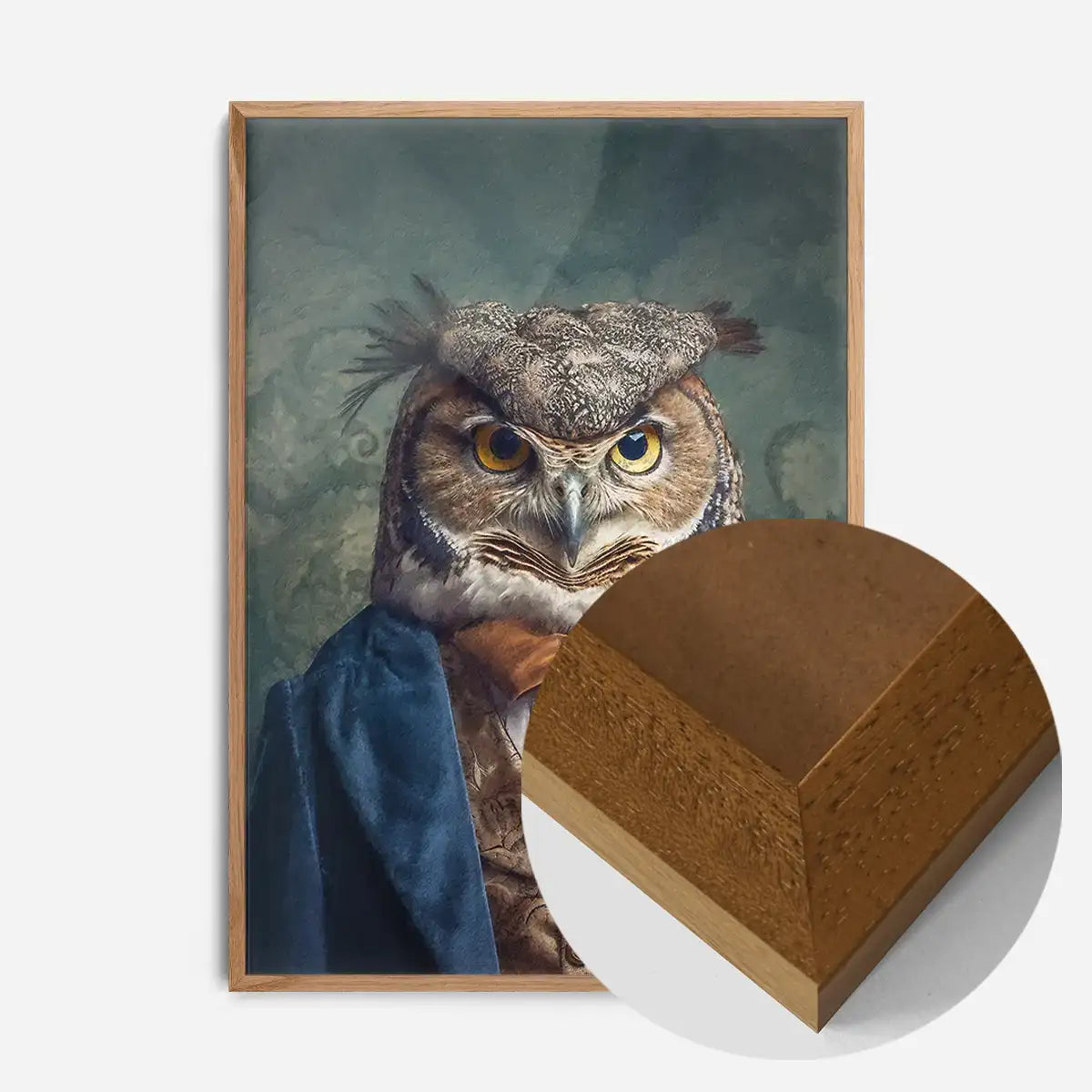 Owl Animal Portrait Print