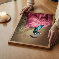 Peacock Animal Portrait Print