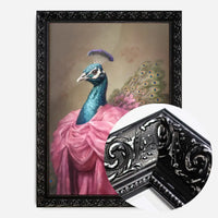 Peacock Animal Portrait Print