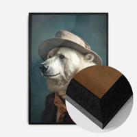 Polar Bear Animal Portrait Print