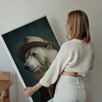 Polar Bear Animal Portrait Print