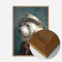 Polar Bear Animal Portrait Print