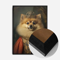 Pomeranian Animal Portrait Print
