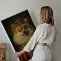 Pomeranian Animal Portrait Print