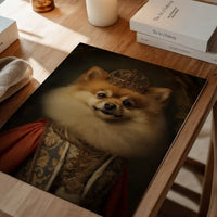 Pomeranian Animal Portrait Print