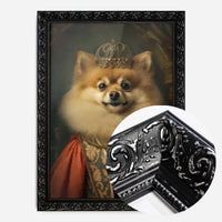Pomeranian Animal Portrait Print