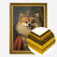 Pomeranian Animal Portrait Print