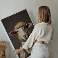 Sheep Animal Portrait Print