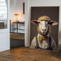 Sheep Animal Portrait Print