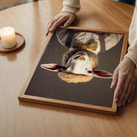 Sheep Animal Portrait Print