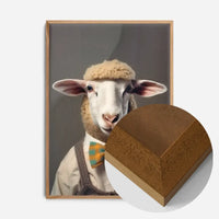 Sheep Animal Portrait Print