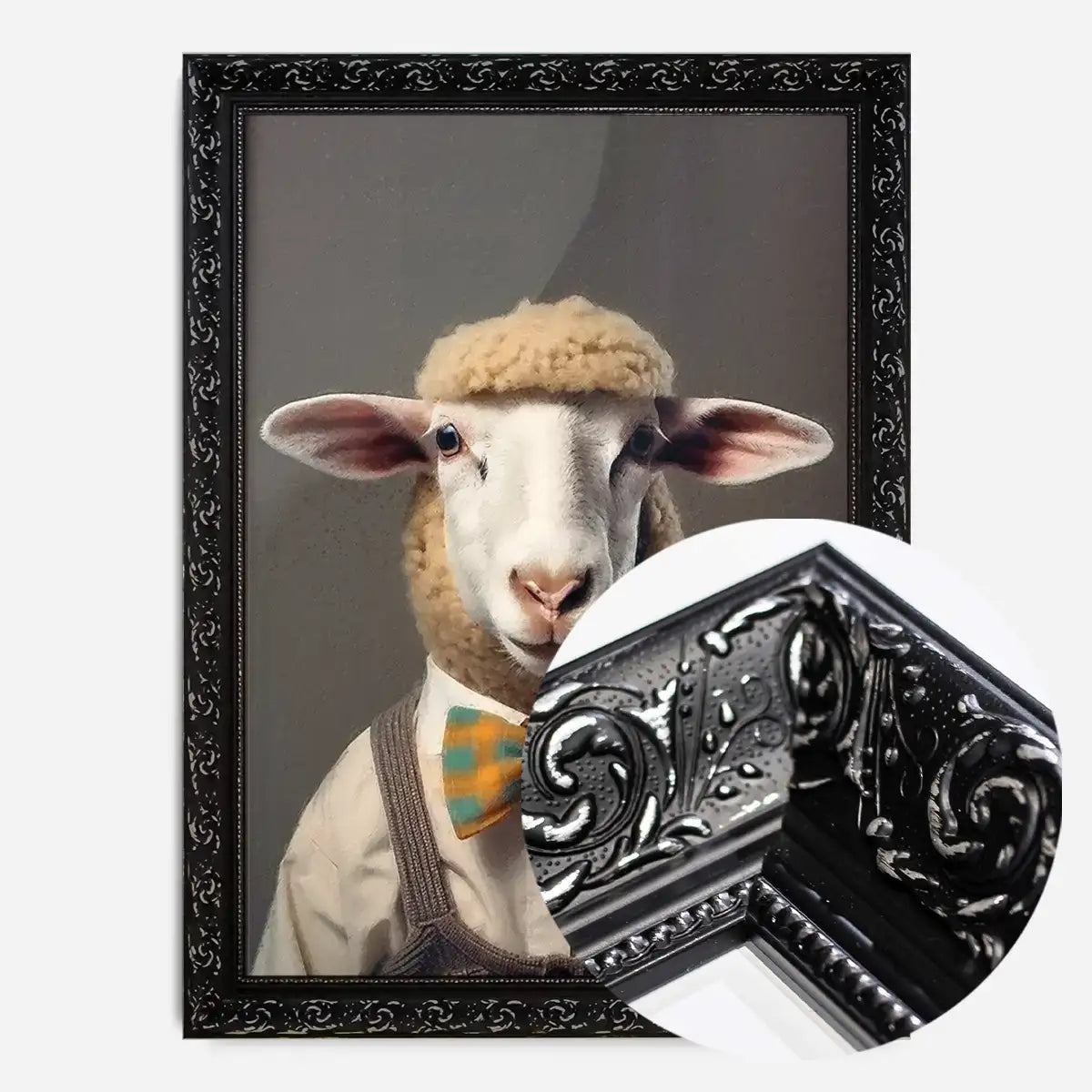 Sheep Animal Portrait Print