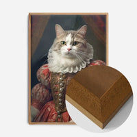 Shorthair Cat Animal Portrait Print