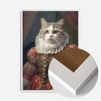 Shorthair Cat Animal Portrait Print