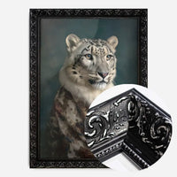 Snow Leopard 1 Animal Portrait Print