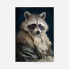 Raccoon Animal Portrait Print