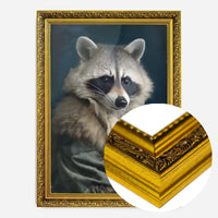Raccoon Animal Portrait Print
