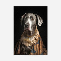 Great Dane Dog Portrait Print
