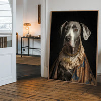 Great Dane Dog Portrait Print