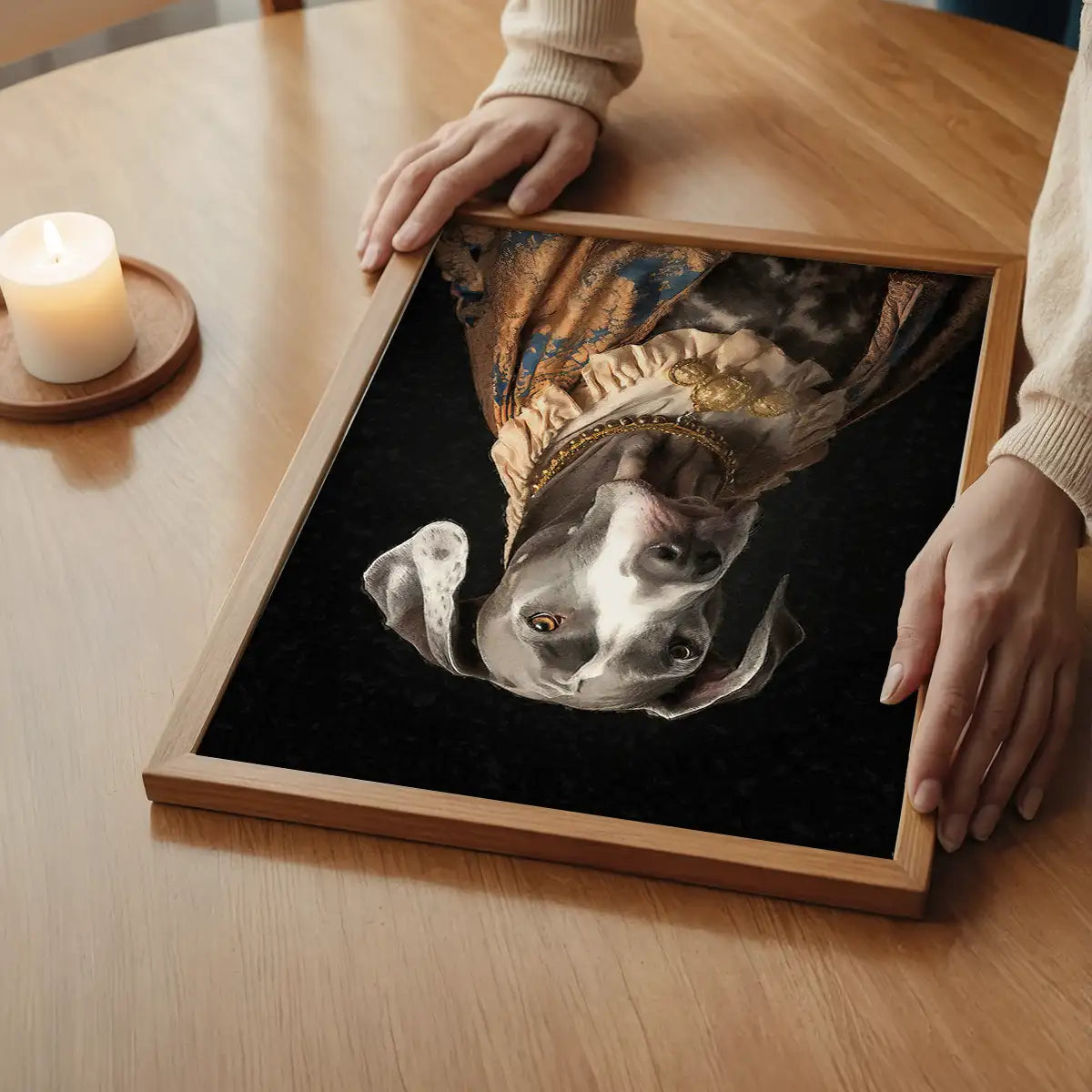 Great Dane Dog Portrait Print