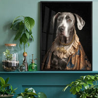 Great Dane Dog Portrait Print