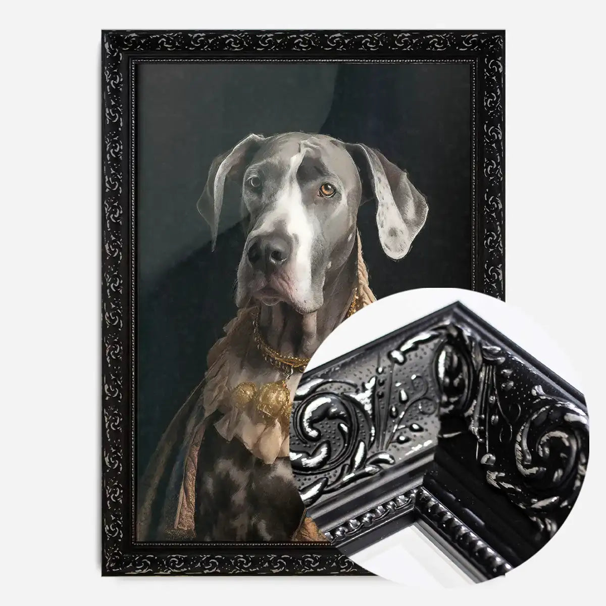 Great Dane Dog Portrait Print