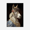 Donkey Animal Portrait Print