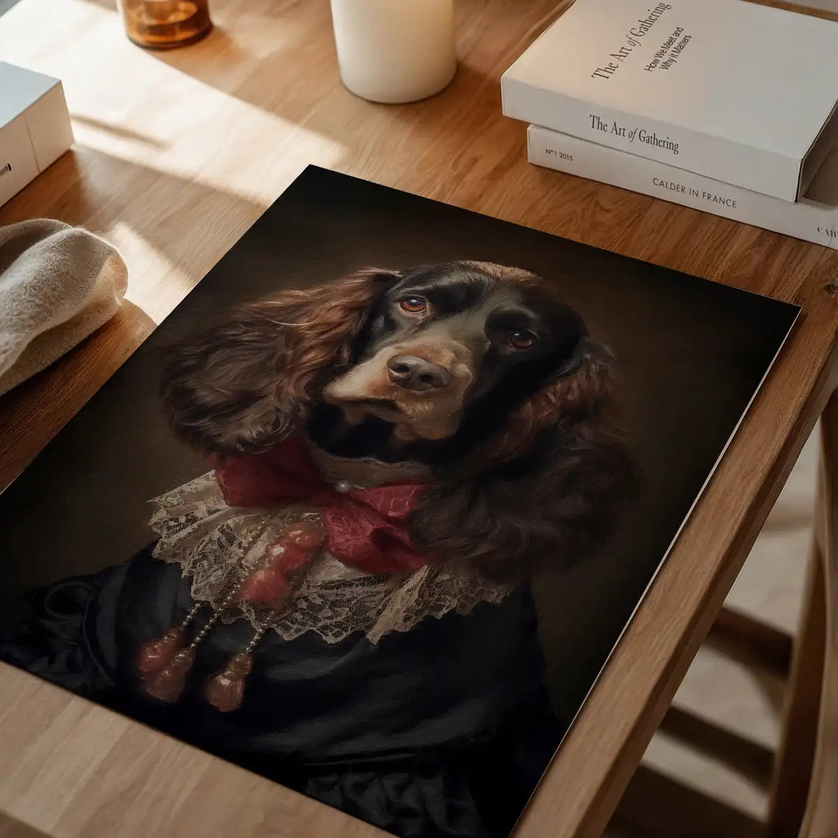 Brown Cocker Spaniel Portrait Print