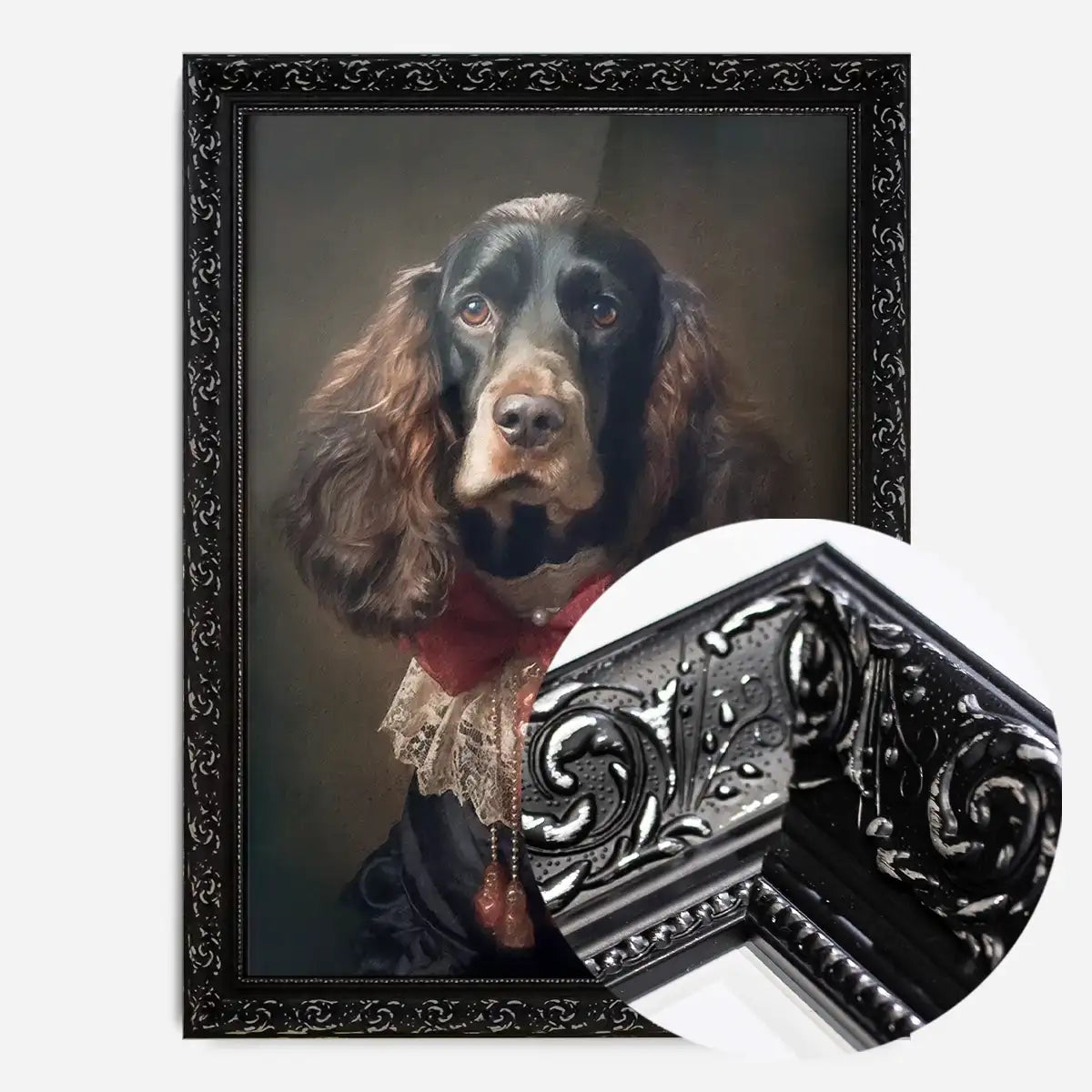 Brown Cocker Spaniel Portrait Print