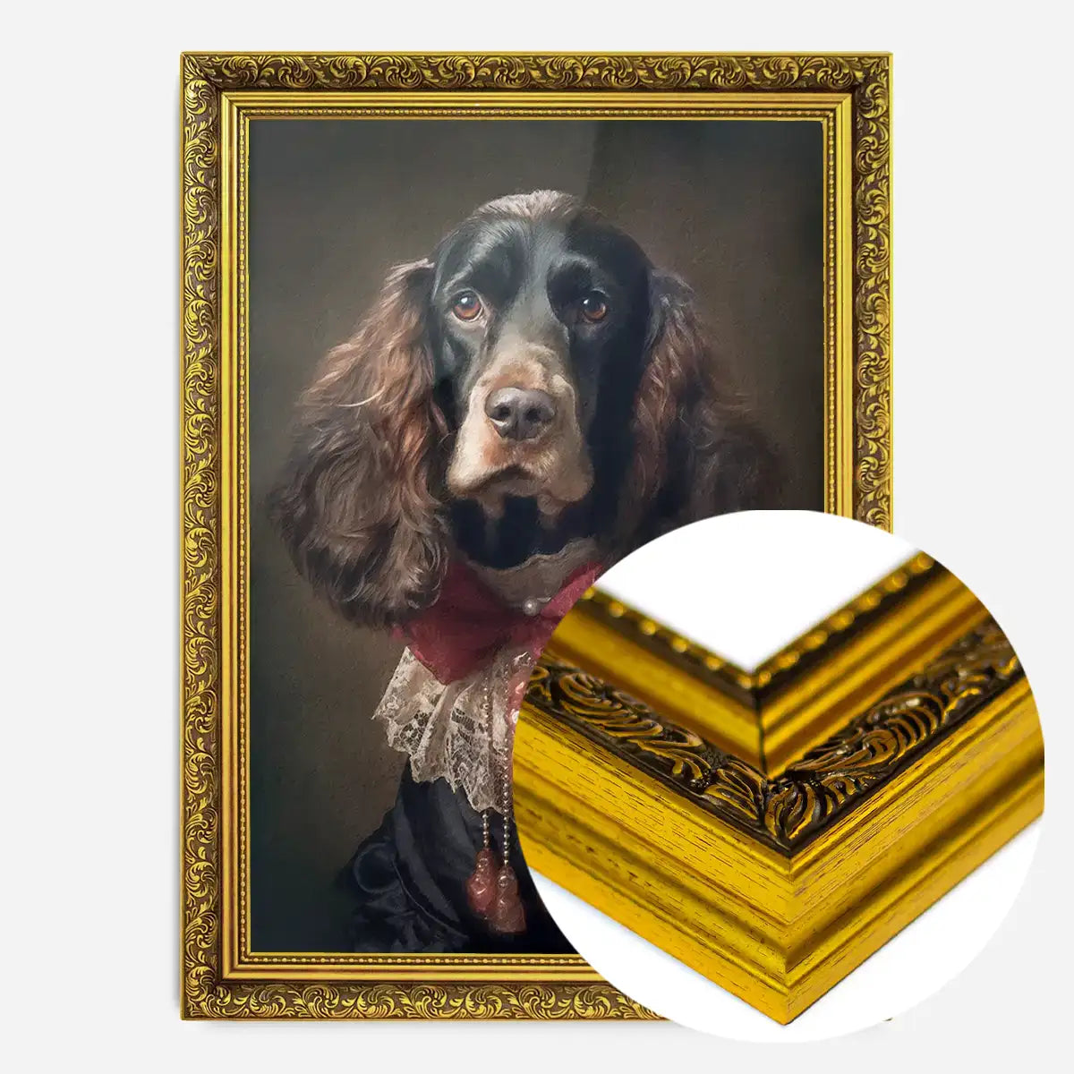 Brown Cocker Spaniel Portrait Print