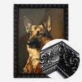 Black Ornate Frame
