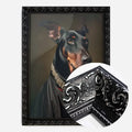 Black Ornate Frame