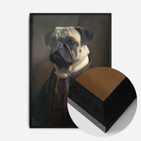 Pug Dog Portrait Print