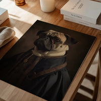 Pug Dog Portrait Print