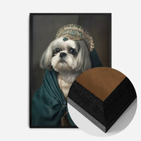 Shih Tzu Dog Portrait Print