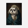 Shih Tzu Dog Portrait Print