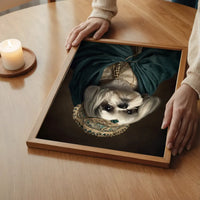 Shih Tzu Dog Portrait Print