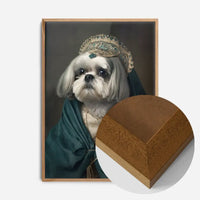 Shih Tzu Dog Portrait Print