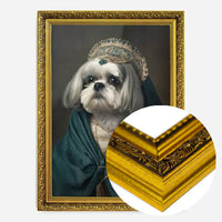 Shih Tzu Dog Portrait Print