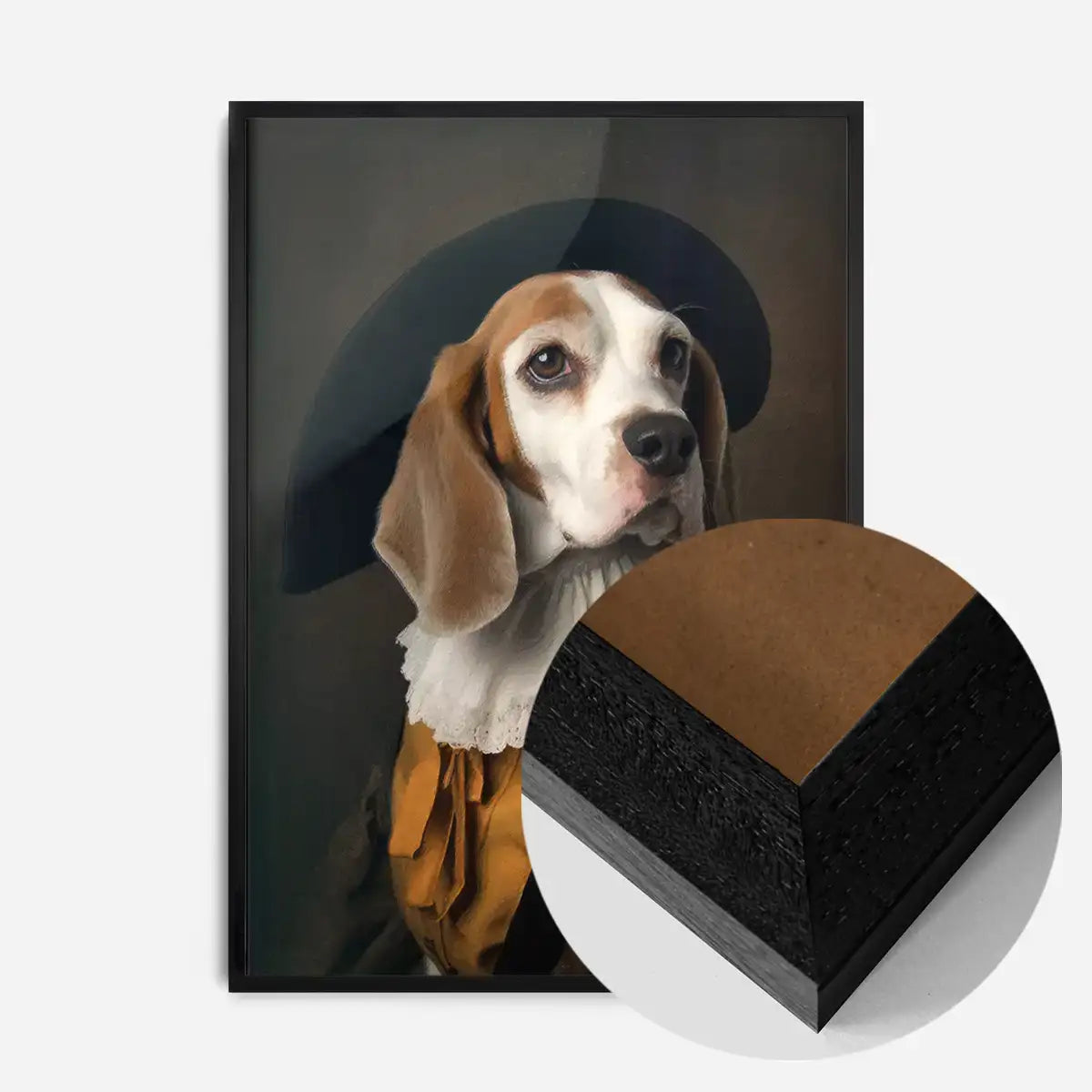 Beagle Dog Portrait Print