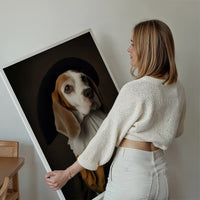 Beagle Dog Portrait Print