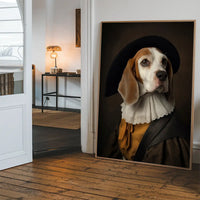 Beagle Dog Portrait Print