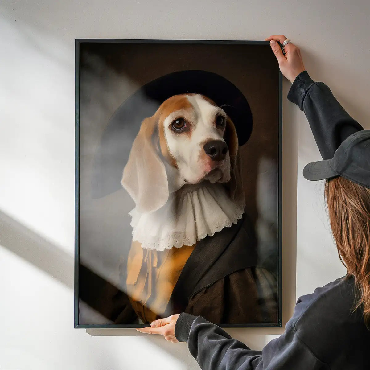 Beagle Dog Portrait Print