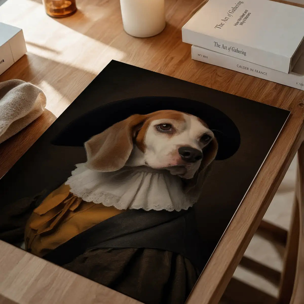Beagle Dog Portrait Print