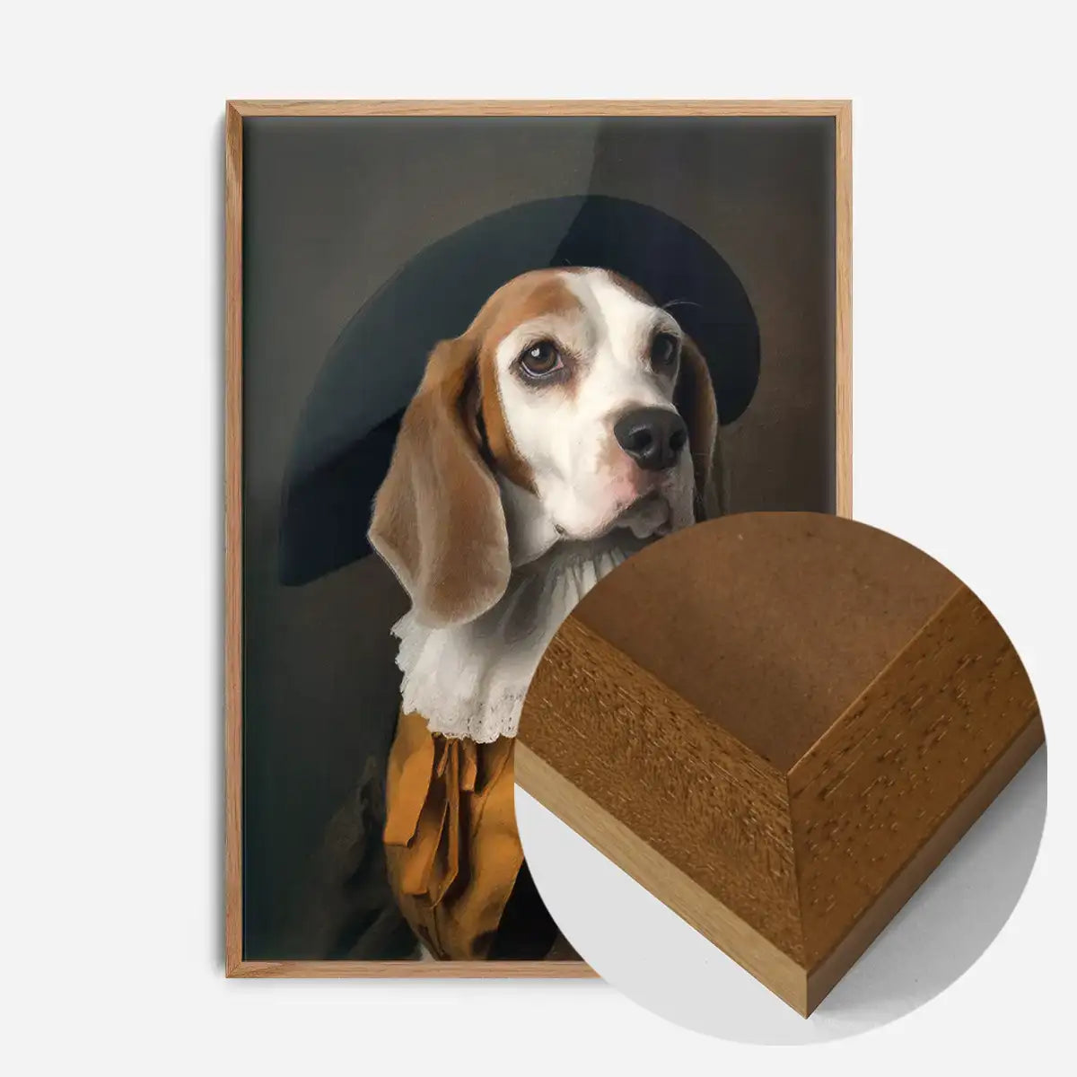Beagle Dog Portrait Print